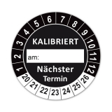 KALIBRIERT Ø 30mm - schwarz