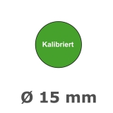 KALIBRIERT Ø 15mm - grün