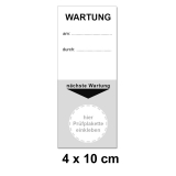 Grundplakette 40x100 - Geprüft durch