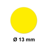 Folien Klebepunkt Ø 13 mm - Gelb