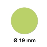 Papier Klebepunkt Ø 19 mm - Grün