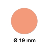 Papier Klebepunkt Ø 19 mm - Orange