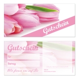 Gutschein-217 (50 Stück) Blumen3