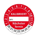 KALIBRIERT Ø 30mm - rot