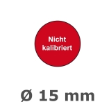 NICHT KALIBRIERT Ø 15mm - rot